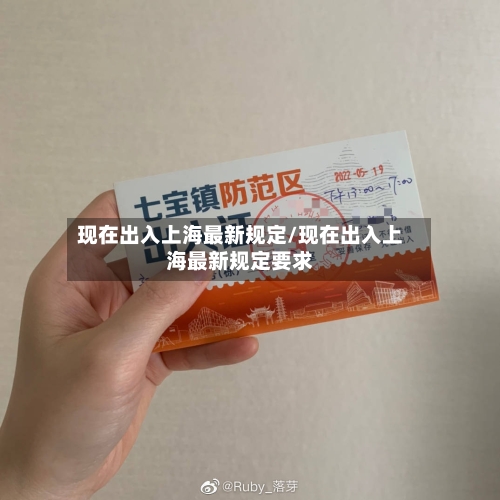 现在出入上海最新规定/现在出入上海最新规定要求
