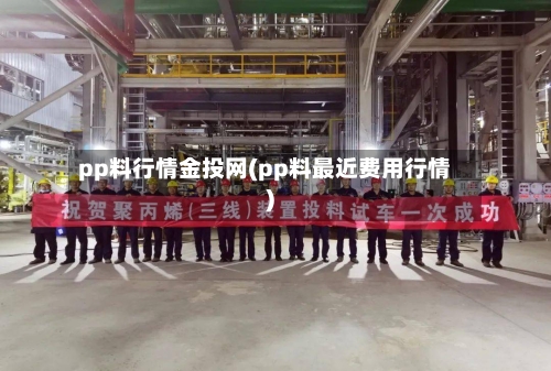 pp料行情金投网(pp料最近费用行情)