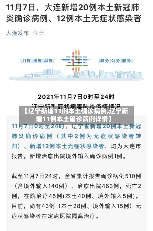 【辽宁新增11例本土确诊病例,辽宁新增11例本土确诊病例详情】