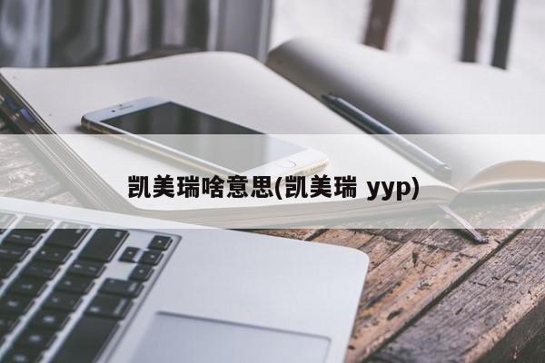 凯美瑞啥意思(凯美瑞 yyp)