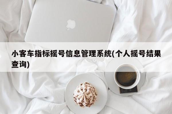 小客车指标摇号信息管理系统(个人摇号结果查询)